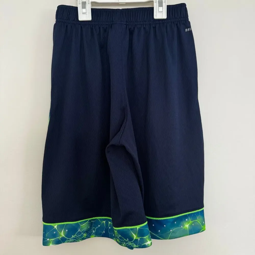 Nike Lebron Helix Elite Dri-Fit Athletic Shorts in Navy